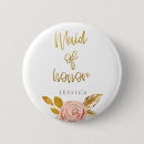 Search for blushing rose badges Bridesmaid