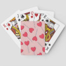 Search for cute valentine playing cards Red hearts