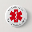 Search for egg allergy badges Alert