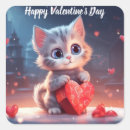 Search for kitten valentine stickers Happy valentine's day