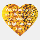 Search for sunflower heart stickers Cute