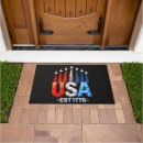 Search for 4th of july doormats Patriotic