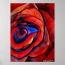 Search for rose macro posters Red