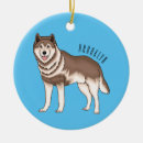 Search for alaskan husky christmas tree decorations Puppies