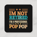 Search for grandad business cards Retirement