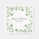 Search for eucalyptus wedding napkins Elegant
