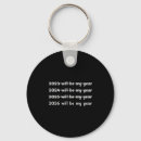 Search for new year key rings Year's