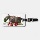 Search for santa claus luggage tags Merry