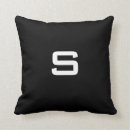 Search for alphabet cushions Black