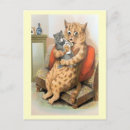 Search for vintage cat mothers day cards Cute