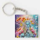 Search for organics key rings Colourful