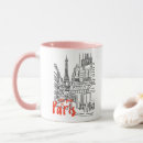 Search for paris street mugs Eiffel