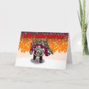 Search for zombie christmas cards Skull