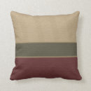Search for burgundy and tan cushions Pattern