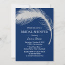 Search for royal blue silver bridal shower invitations Modern