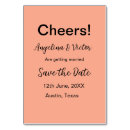 Search for details wedding table cards Save our date