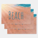Search for beach scene wrapping paper Summer