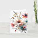 Search for blank floral note cards Elegant