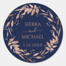 Search for rose gold wedding stickers Hand drawn