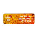 Search for customizeable return address labels Sunflower