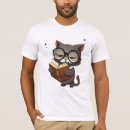 Search for cat with glasses tshirts Read