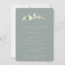 Search for holiday rehearsal dinner invitations Botanical