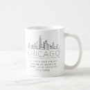 Search for chicago skyline mugs Silhouette