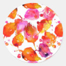 Search for love pattern stickers Watercolor