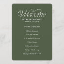 Search for templates wedding programs Order of events