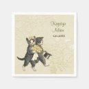 Search for cat wedding napkins Cute