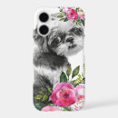 Search for shih tzu iphone cases Black and white
