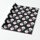Search for emo gift wrap Skulls