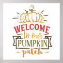Search for pumpkin patch posters Fall