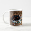 Search for colorful cat coffee mugs White