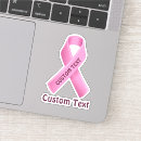 Search for cure cancer stickers Pink