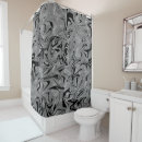 Search for silver grey shower curtains Girly