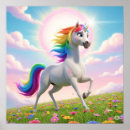 Search for magical unicorn posters Rainbow