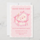 Search for girly birthday invitations Coquette