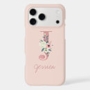 Search for monogrammed initial letter iphone cases Watercolor