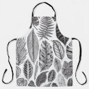 Search for fern leaf aprons Illustration