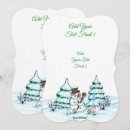 Search for snowman seasonal invitations Cartoon