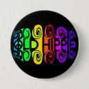 Search for old hippie badges Retro