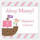 Search for pink pirate stickers Jolly roger