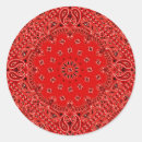Search for red scarf stickers Bandanna