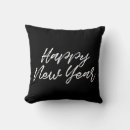Search for new year cushions Typography