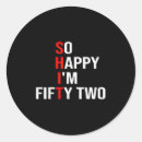 Search for fifty two stickers Funny