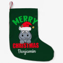 Search for hippo christmas stockings Cute