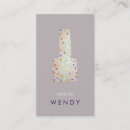 Search for nail polish bottle business cards Beauty