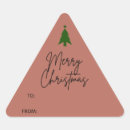 Search for red triangle stickers Xmas