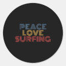 Search for love surfing stickers Adventure